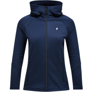 Peak Performance Women's Rider Essentials Zip Hood Blue Shadow/blue Shadow/, S