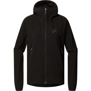 Rosson Softshell Hood W True Black (S)