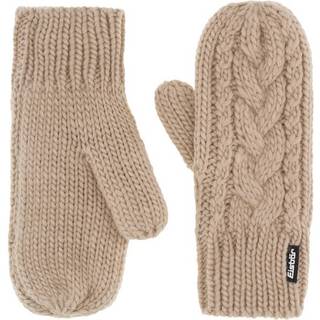 Eisbär Afra Mittens Handsker størrelse One Size farve beige