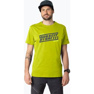 Dynafit Graphic Cotton S/S Tee T-shirt Herrer størrelse 52 farve olivengrøn