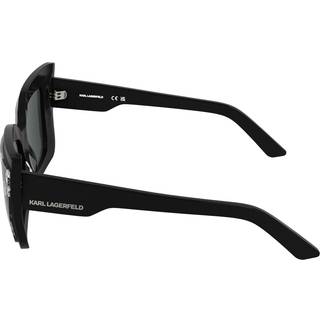 Karl Lagerfeld Kvinde KL6204S 009 Solbriller Acetat Sort Røg Firkantet Normal