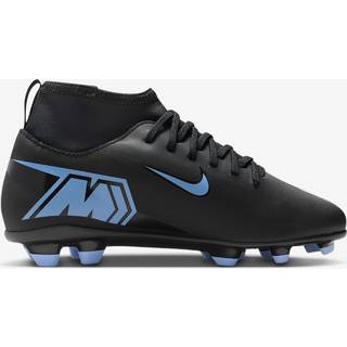 Nike Jr. Mercurial Superfly 10 Club High Top-fodboldstøvler til flere typer underlag til mindre/større børn - sort - 38