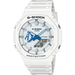 Casio Uhren - GA-2100HDS-7AER - weiß