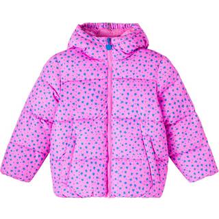 Stella McCartney Kids Printed puffer jacket - pink - Y 5
