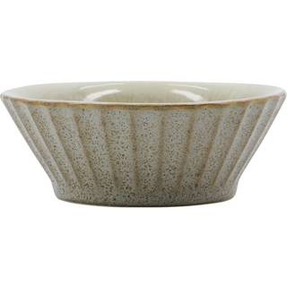 Skål Pleat Ø8 cm, grå/brun