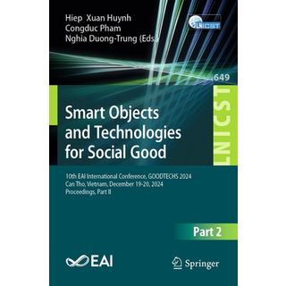 Smart Objects and Technologies for Social Good