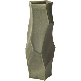 Ferm Living Cueva Vase H37 Dark Sage