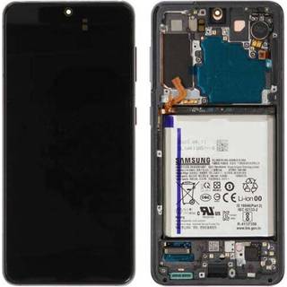 Samsung Galaxy S21 LCD-skærm inkl. batteri original - Phanton Grey