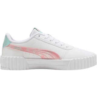 PUMA Carina 3.0 Space Belle Sneakers Kids, Shoes, White/Pinkscape, 29