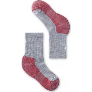 Smartwool Kids' Hike Light Cushion Crew Socks Light Gray, 33-36