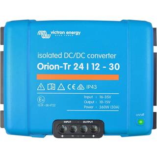 DC/DC-oplader 24 V til 12 V Victron Orion-Tr Smart Isolated 24/12-30, 360 W, 30 A