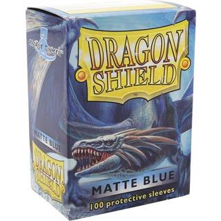 Matte Dragon Shield - 100 stk - Plastiklommer - Sleeves