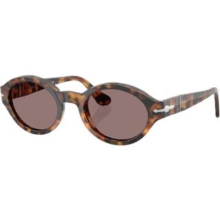 Persol Kvinde PO3378S LORIS 105253 Solbriller Acetat Skildpadde Violet Rund Normal