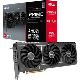 ASUS Radeon RX 9070 Prime EVO OC - 16GB GDDR6 RAM - Grafikkort
