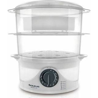 Taurus Steamers Dampkoger Salutecook 800W hvid