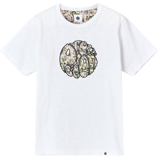 Pretty Green Aquarelle Paisley T Shirt White