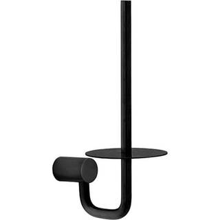 Pressalit Reservepapirholder med plade mat sort