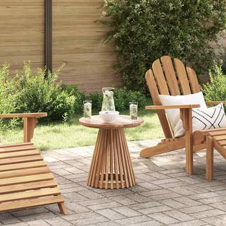 Have Sidebord Ø50x49.5 cm Solid Træ Teak