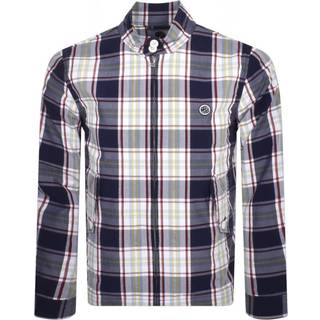 Pretty Green Harrington Overshirt Navy