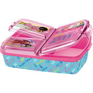 Barbie madkasse med 3 rum