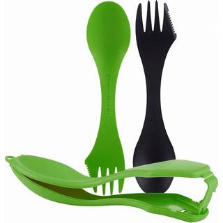 Light My Fire Spork Medium Bio 2-pack  Rusty Orange/Slaty Black, OneSize