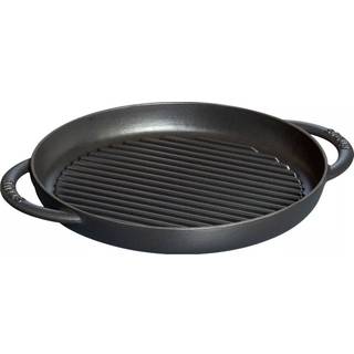 Pure Grill Grillpande Rund 26 cm Sort