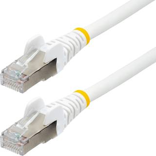 StarTech.com NLWH-10M-CAT6A-PATCH netværkskabel Hvid S/FTP (S-STP)