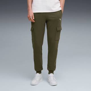 PUMA Essentials Cargo Pants Men, To, Dark Olive, XXL