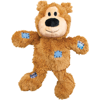 KONG Hundelegetøj Wild Knots Bear Assorterede Farver XS 10cm