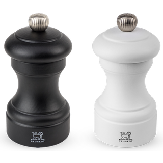 Peugeot Bistro sæt PM sort + SM hvid træ sort/hvid mat, 10cm