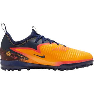 Nike Jr. Phantom 6 Low Academy "Erling Haaland"-fodboldsko til grus til større børn - Orange - 37.5