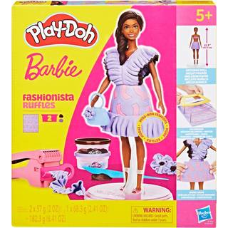 Play-Doh Barbie Fashionista Modellervoks med Dukke Flæser