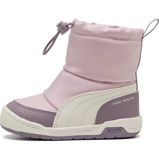 PUMA Multiflex 2 Boot Sneakers Toddlers, Shoes, Mauve Mist/Warm White/Plum Jam, 21