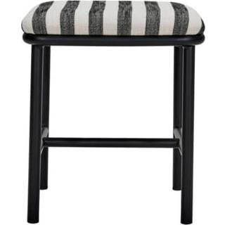 House Doctor Puf Toda, Black/Off-white