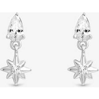 Simply Silver Simply Silver Cubic Zirconia Celestial Mini Drop Øreringe