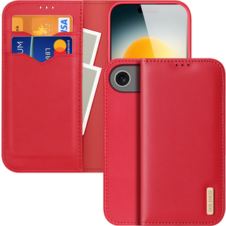 iPhone Air Dux Ducis Hivo Læderpung - Rød