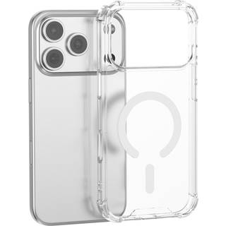 4Smarts iPhone 17 Pro Max IBIZA Hybrid Case - MagSafe Kompatibel - Gennemsigtig