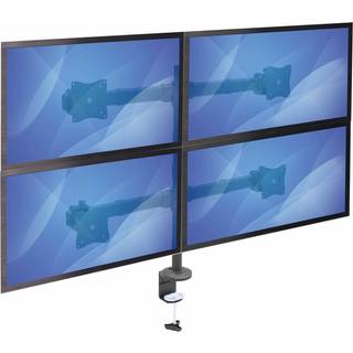 StarTech.com ARMQUAD skærmbeslag og -stativer 68,6 cm (27") Skrivebord Sort