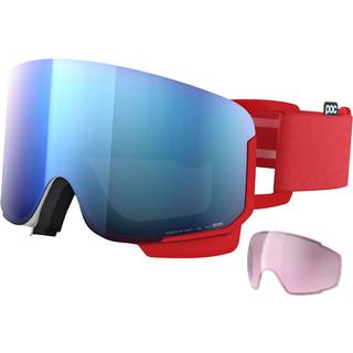 POC Nexal Rouge/Blanc Briller - Uni - partly sunny blue