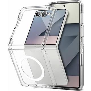 Samsung Galaxy Z Flip7 Ringke Fusion Magnetic Hybrid Cover - Gennemsigtig