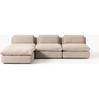 Modulære XL-sofa Felix med pouf