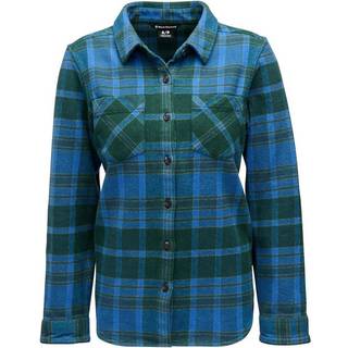Black Diamond Women's Project Heavy Flannel Deeps Woods-midnight Blue, S
