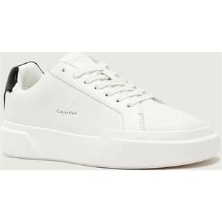 CK Avenue - Smooth Leather Logo Trainers - White - EU 39