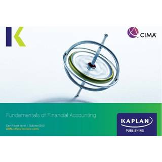 BA3 FUNDAMENTALS OF FINANCIAL ACCOUNTING - REVISION CARDS