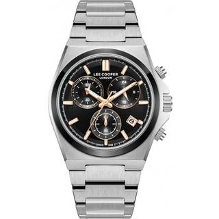 Lee Cooper Chrono LC08188.650 - Herre - 41 mm - Quartz - Mineralglas