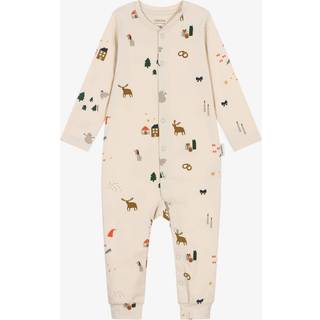 Liewood Liewood Cream Birk Printed Pyjama Jumpsuit