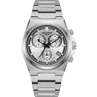 Lee Cooper Chrono LC08188.330 - Herre - 41 mm - Analog - Quartz - Mineralglas