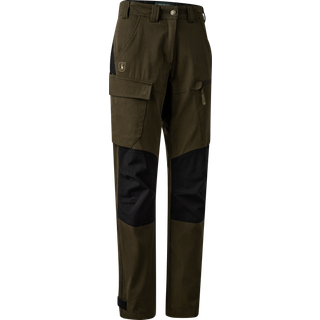 Deerhunter Lady Sarek bukser med fuld stræk Dame Fallen Leaf/Black 40