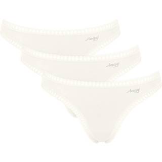 Sloggi 3-pak GO Crush String - Ivory-2 - X-Large