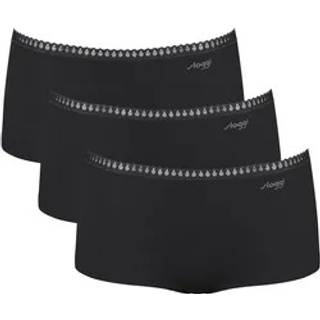 Sloggi 3-pak GO Crush Hipster Shorts - Black - Medium